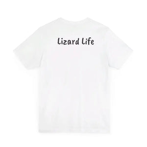 T-shirt - Lizard Life Tee - Unisex Jersey Short Sleeve Comfort - Dipaliz