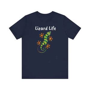 T-shirt - Lizard Life Tee - Unisex Jersey Short Sleeve Comfort - Dipaliz
