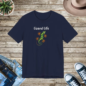 Soft Jersey Short Sleeve - Lizard Life Tee - Dipaliz - T-shirts