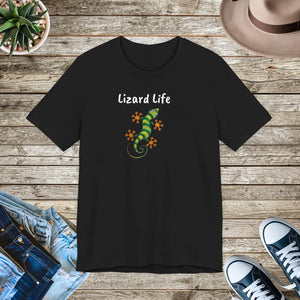 Soft Jersey Short Sleeve - Lizard Life Tee - Dipaliz - T-shirts
