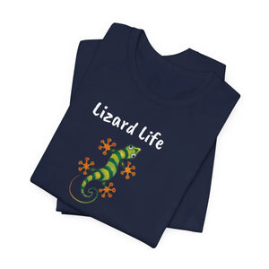 Soft Jersey Short Sleeve - Lizard Life Tee - Dipaliz - T-shirts