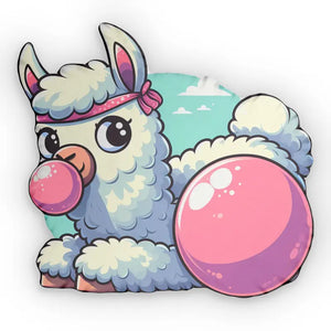 Llama Shaped Pillows - Exclusive Home Decor - Dipaliz - s / White Zipper - Throw