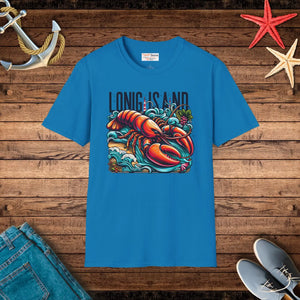 Soft Cotton Lobster Long Island Fisherman Tee - Dipaliz - T-shirts