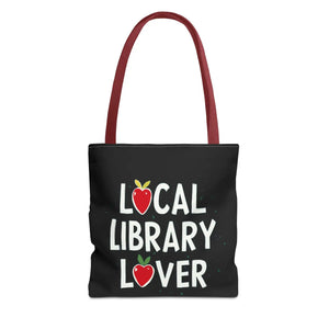 Library Lover Aop Tote Bag - Durable Polyester - Dipaliz - Bags