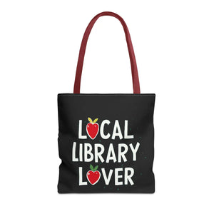 Library Lover Aop Tote Bag - Durable Polyester - Dipaliz - Bags