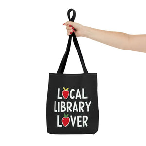 Bags - Library Lover Aop Tote Bag for Bookworms - Dipaliz