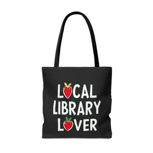 Bags - Library Lover Aop Tote Bag for Bookworms - Dipaliz