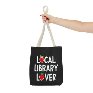 Bags - Library Lover Aop Tote Bag for Bookworms - Dipaliz