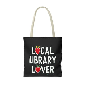 Bags - Library Lover Aop Tote Bag for Bookworms - Dipaliz