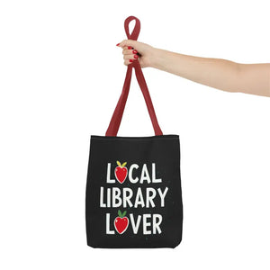 Bags - Library Lover Aop Tote Bag for Bookworms - Dipaliz