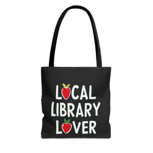 Bags - Library Lover Aop Tote Bag for Bookworms - Dipaliz
