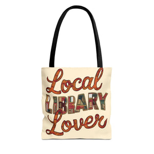 Adventure Ready Tote Bag - Local Library Print - Dipaliz - Bags