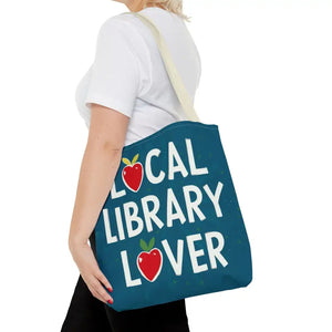 Tote Bag - Stylish Library Shopping Carry All - Dipaliz - Totes
