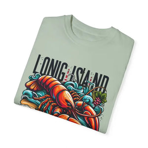 Long Island Lobster Tee Garment Dyed Cotton Unisex Shirt - Dipaliz - T-shirts