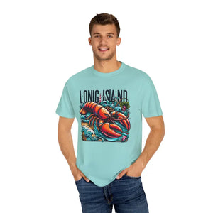 Long Island Lobster Tee Garment Dyed Cotton Unisex Shirt - Dipaliz - T-shirts