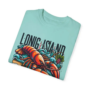 Long Island Lobster Tee Garment Dyed Cotton Unisex Shirt - Dipaliz - T-shirts