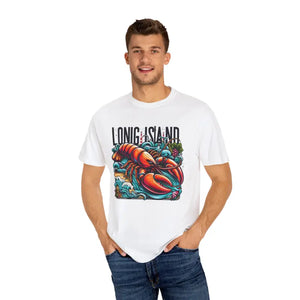 Long Island Lobster Tee Garment Dyed Cotton Unisex Shirt - Dipaliz - T-shirts