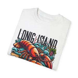 Long Island Lobster Tee Garment Dyed Cotton Unisex Shirt - Dipaliz - T-shirts
