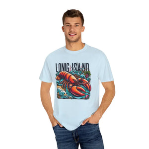 Long Island Lobster Tee Garment Dyed Cotton Unisex Shirt - Dipaliz - T-shirts