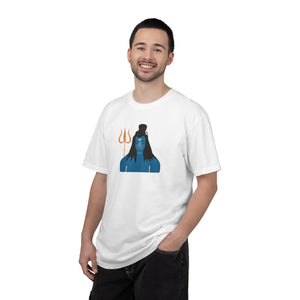 Soft Lord Shiva T-shirt Cotton Garment Dyed - Dipaliz - T-shirts