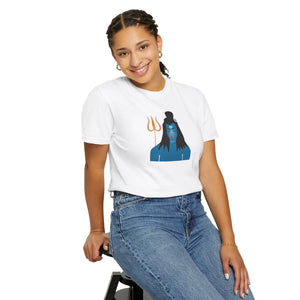 Soft Lord Shiva T-shirt Cotton Garment Dyed - Dipaliz - T-shirts