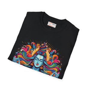 Soft Cotton Divine Lord Shiva Tee - Unisex Fit - Dipaliz - T-shirts - 5xl