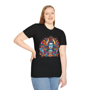 Soft Cotton Divine Lord Shiva Tee - Unisex Fit - Dipaliz - T-shirts - 5xl