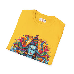 Soft Cotton Divine Lord Shiva Tee - Unisex Fit - Dipaliz - T-shirts - 5xl