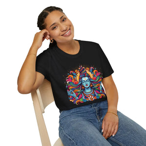 Soft Cotton Divine Lord Shiva Tee - Unisex Fit - Dipaliz - T-shirts - 5xl