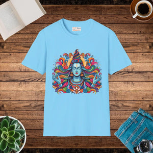 Soft Cotton Divine Lord Shiva Tee - Unisex Fit - Dipaliz - T-shirts - 5xl