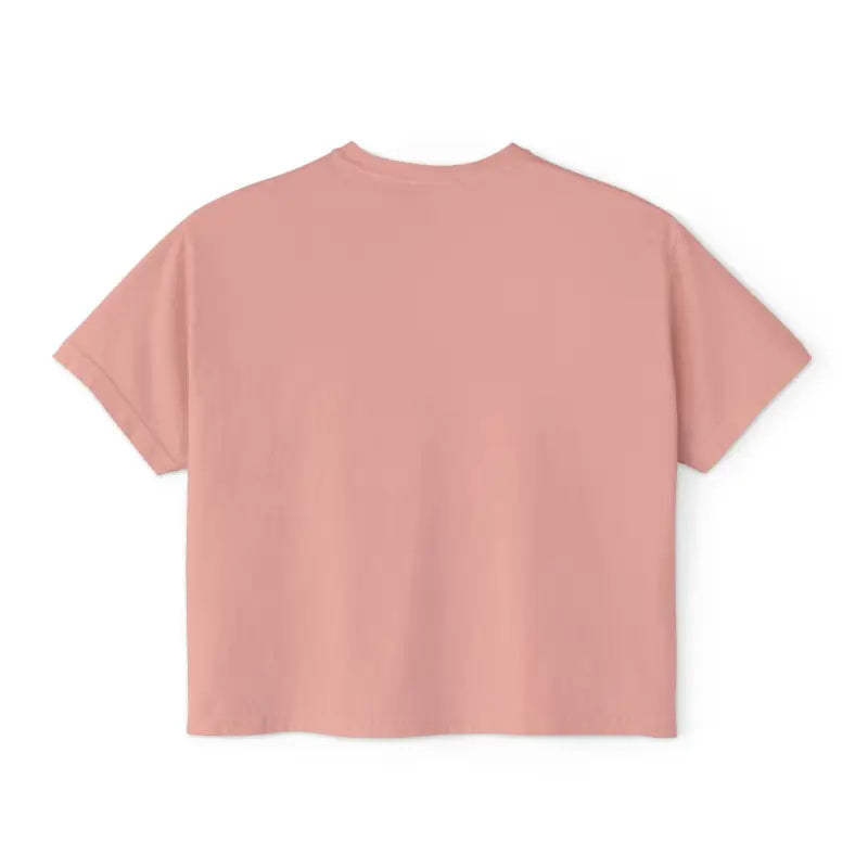 Comfortable Lotus Flower Boxy Tee for Women - T-shirt