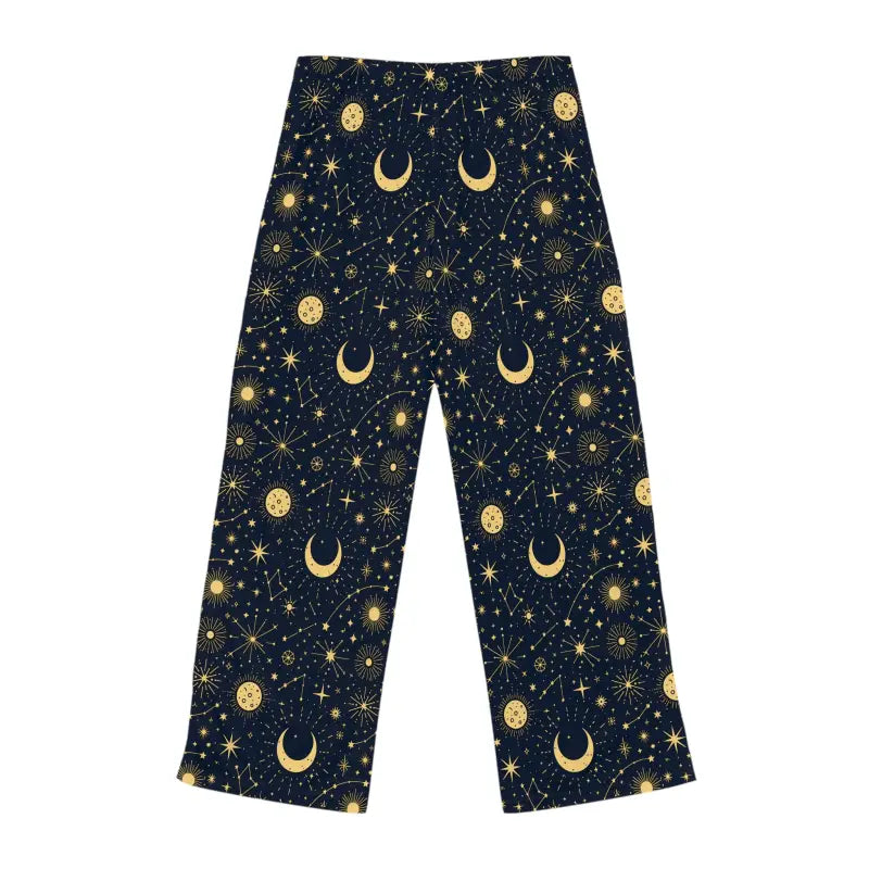 Rock Celestial Style with Sun Moon Pajama Pants for Women - Pajamas