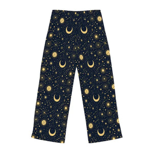Sun Moon Pajama Pants - Celestial Style Comfort - Dipaliz - Pajamas