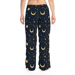 Sun Moon Pajama Pants - Celestial Style Comfort - Dipaliz - Pajamas