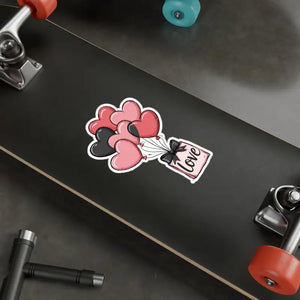 Love Balloons Kiss-cut Vinyl Decals - Adorable Stickers - Dipaliz - Decorative