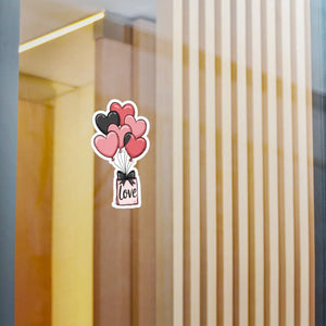 Adorable Love Balloons Kiss-cut Vinyl Decals - Dipaliz - Decorative Stickers