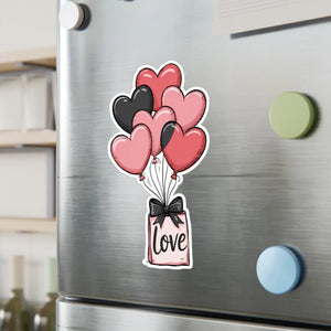 Adorable Love Balloons Kiss-cut Vinyl Decals - Dipaliz - Decorative Stickers