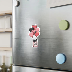Adorable Love Balloons Kiss-cut Vinyl Decals - Dipaliz - Decorative Stickers