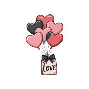 Adorable Love Balloons Kiss-cut Vinyl Decals - Dipaliz - Decorative Stickers