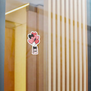 Adorable Love Balloons Kiss-cut Vinyl Decals - Dipaliz - Decorative Stickers