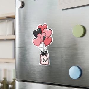 Adorable Love Balloons Kiss-cut Vinyl Decals - Dipaliz - Decorative Stickers