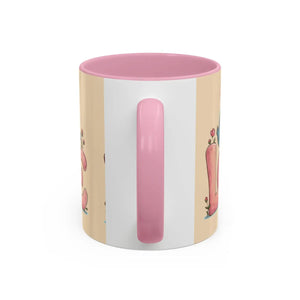 Cozy Love Birds Mugs - Colorful Ceramic Coffee Set - Dipaliz