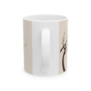 Love Birds on a Tree Ceramic Mug — ?Love is in the Air’ Bird & Coffee Cup (11oz/15oz) - Mugs