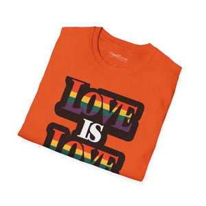 Love is Gay Pride Unisex Tee - Bold Statement - Dipaliz - T-shirts