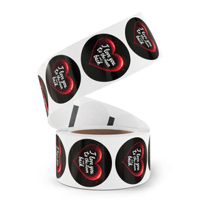 Glossy Moon Round Sticker Label Rolls - Galaxy Bopp - Dipaliz - Labels & Tags