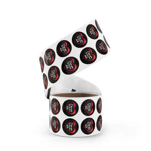 Glossy Moon Round Sticker Label Rolls - Galaxy Bopp - Dipaliz - Labels & Tags