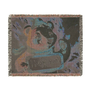 Snuggly Polar Bear Woven Blanket – 100% Cotton - Dipaliz - Blankets