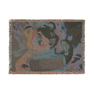 Snuggly Polar Bear Woven Blanket – 100% Cotton - Dipaliz - Blankets