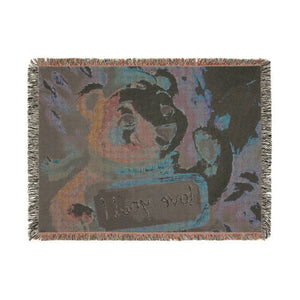 Snuggly Polar Bear Woven Blanket – 100% Cotton - Dipaliz - Blankets