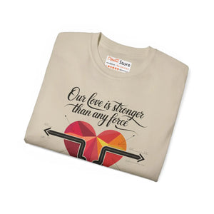 Unisex Love Ultra Cotton Tee - Unity Graphic - Dipaliz - T-shirts